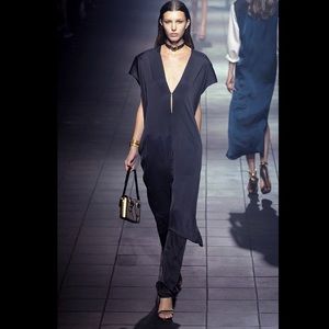 NWT Lanvin Silk Dress formal Alber Elbaz Sz 6